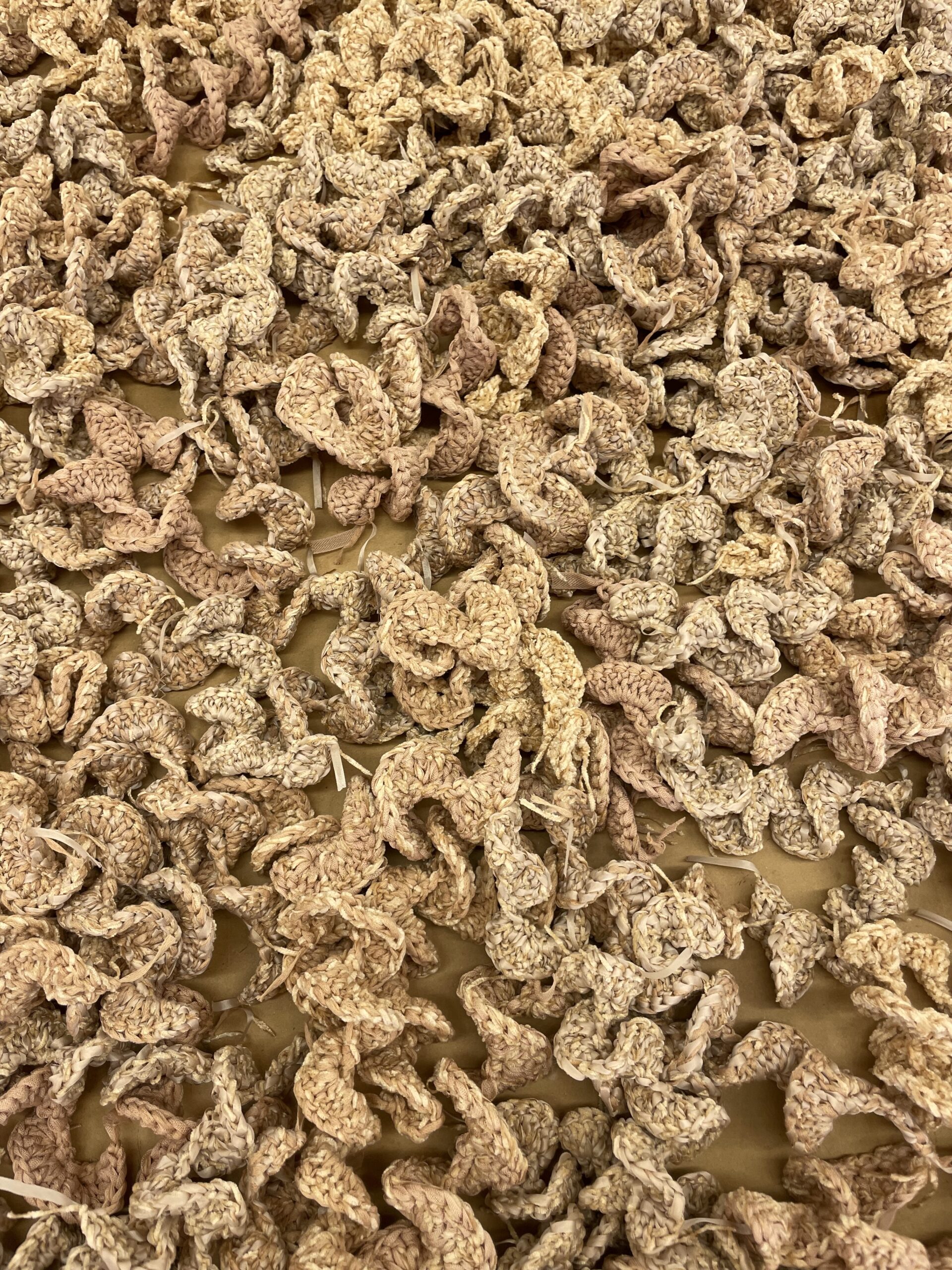 Final collection of all crochet pieces